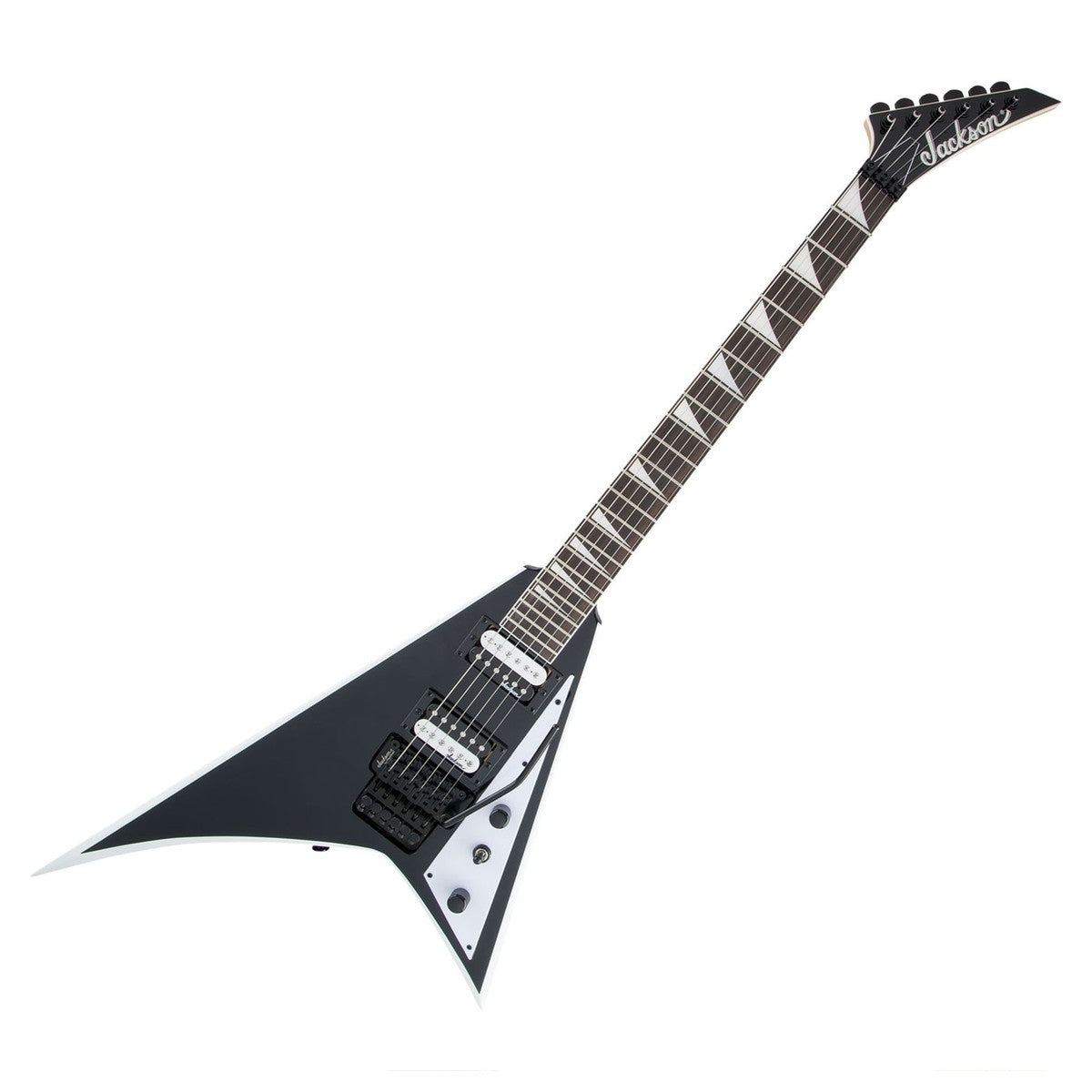 Đàn Guitar Điện Jackson JS Rhoads JS32 LH, Amaranth Fingerboard, Black with White Bevels