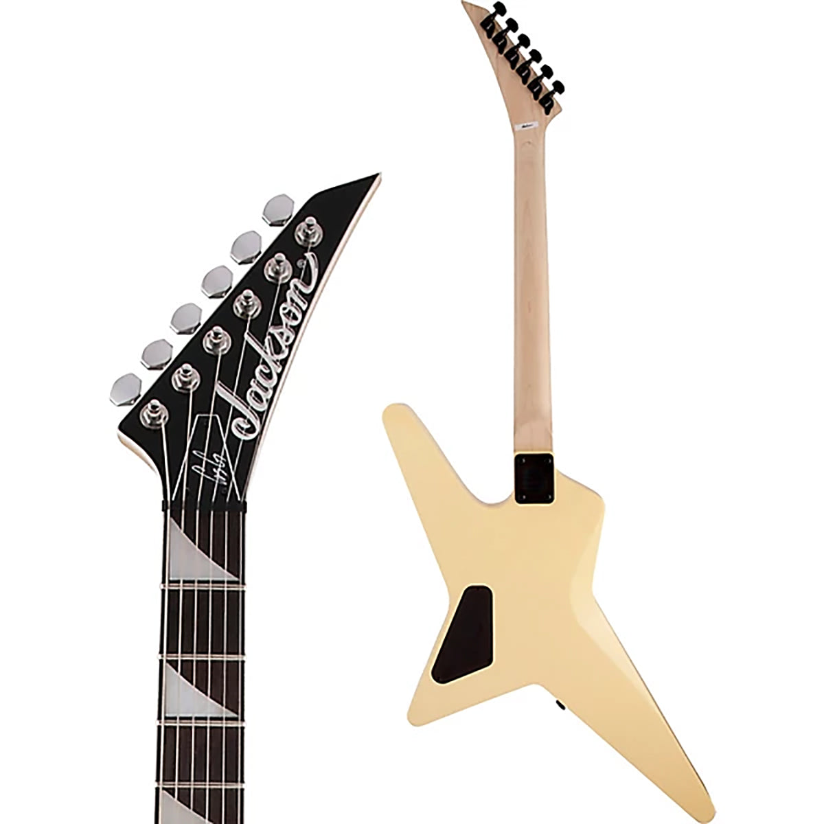 Đàn Guitar Điện Jackson JS Signature Gus G. Star JS32T, Amaranth Fingerboard, Ivory