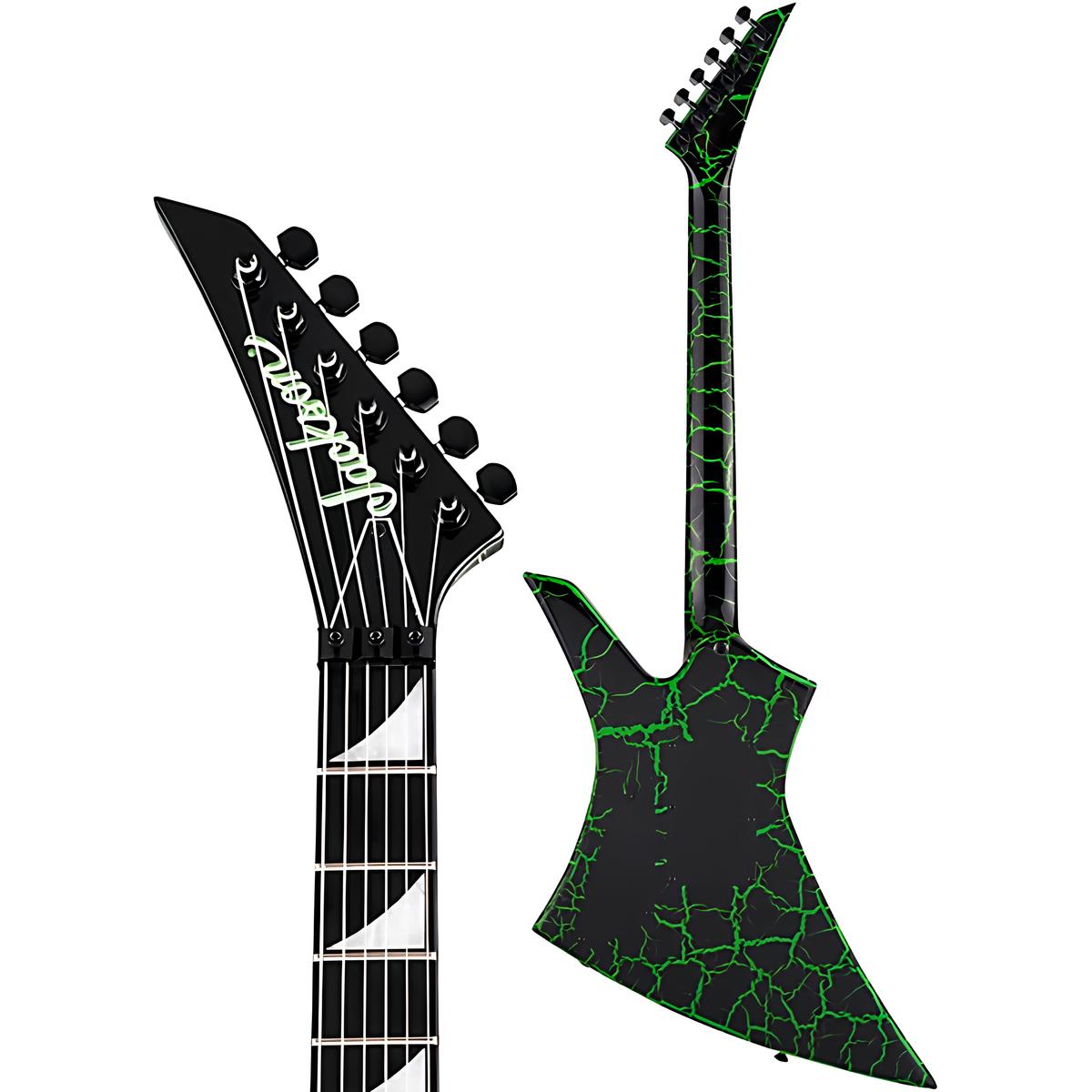 Đàn Guitar Điện Jackson Signature Brandon Ellis Kelly, Ebony Fingerboard, Green Crackle