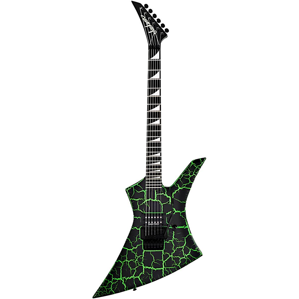 Đàn Guitar Điện Jackson Signature Brandon Ellis Kelly, Ebony Fingerboard, Green Crackle