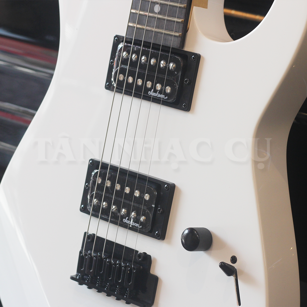 Đàn Guitar Điện Jackson Dinky JS11, Amaranth Fingerboard, Gloss White