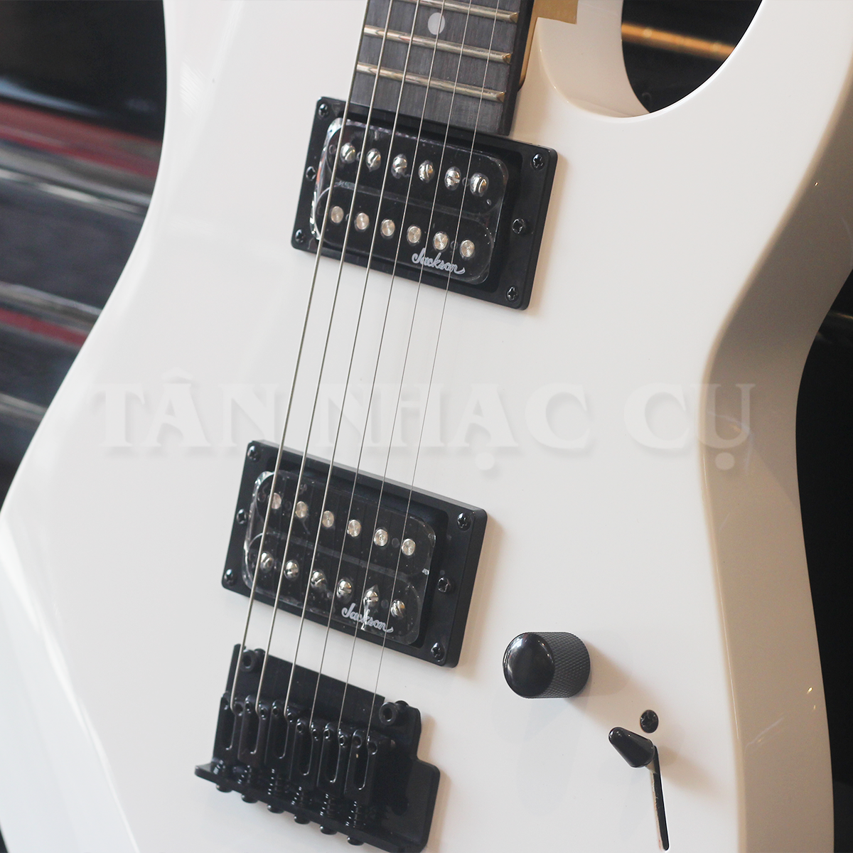 Đàn Guitar Điện Jackson Dinky JS11 HH Electric Guitar, Amaranth Fingerboard, Gloss White #2910121576