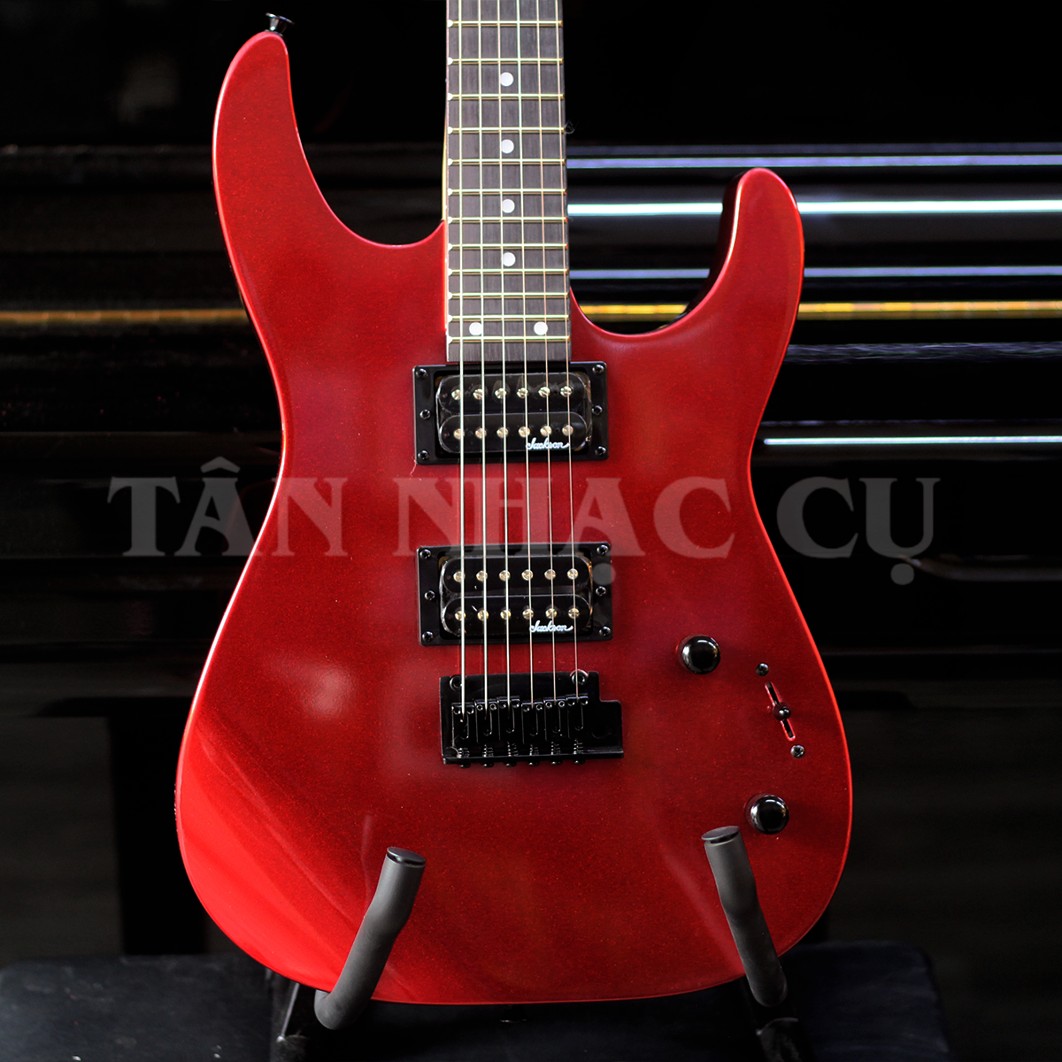 Đàn Guitar Điện Jackson JS Dinky JS12, Amaranth Fingerboard, Metallic Red