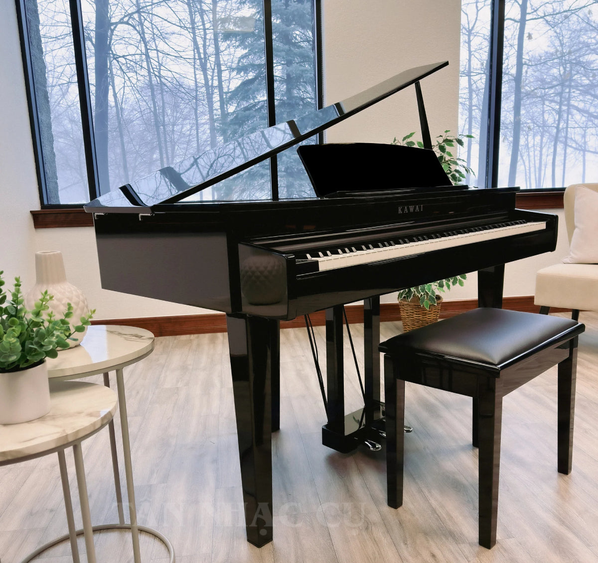 Kawai DG30 Digital Grand Piano - Ebony Polish