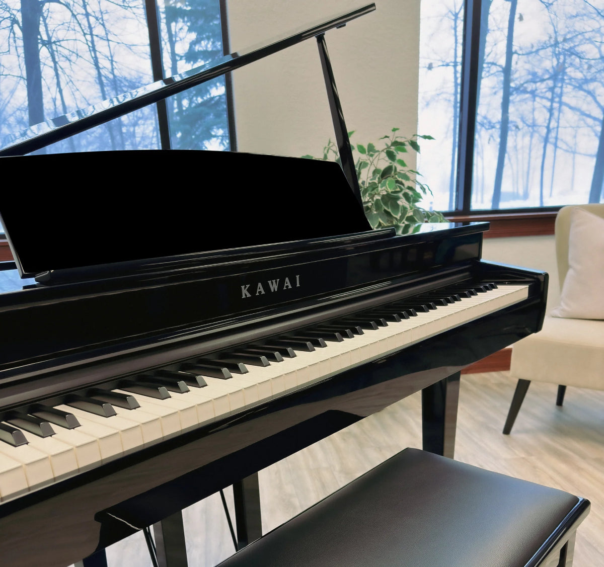 Kawai DG30 Digital Grand Piano - Ebony Polish