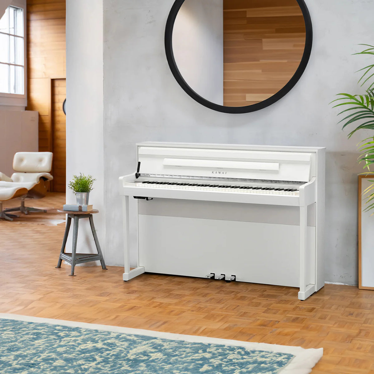 Kawai CA901 Digital Piano - Satin White