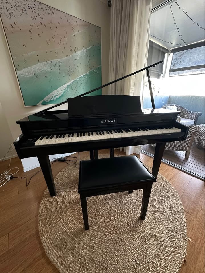 Đàn Grand Piano Kawai DG30, Polish Ebony
