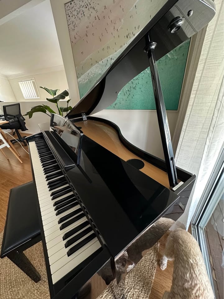 Đàn Grand Piano Kawai DG30, Polish Ebony