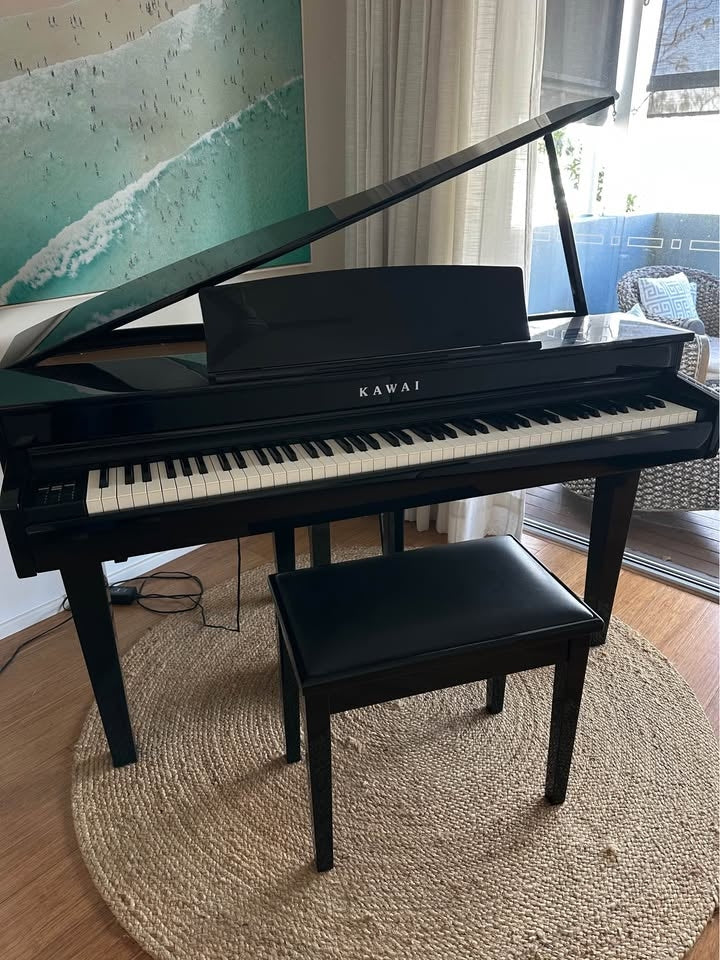 Đàn Grand Piano Kawai DG30, Polish Ebony