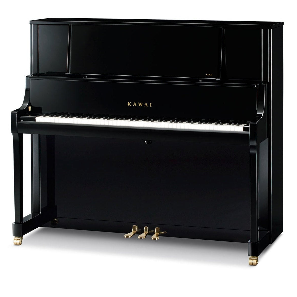 Toàn cảnh đàn piano KAWAI K700 mở nắp, màu đen bóng polished ebony tại Tân Nhạc CỤ