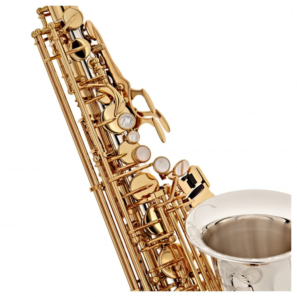 Kèn Saxophone Alto Yanagisawa AWO37, Silver