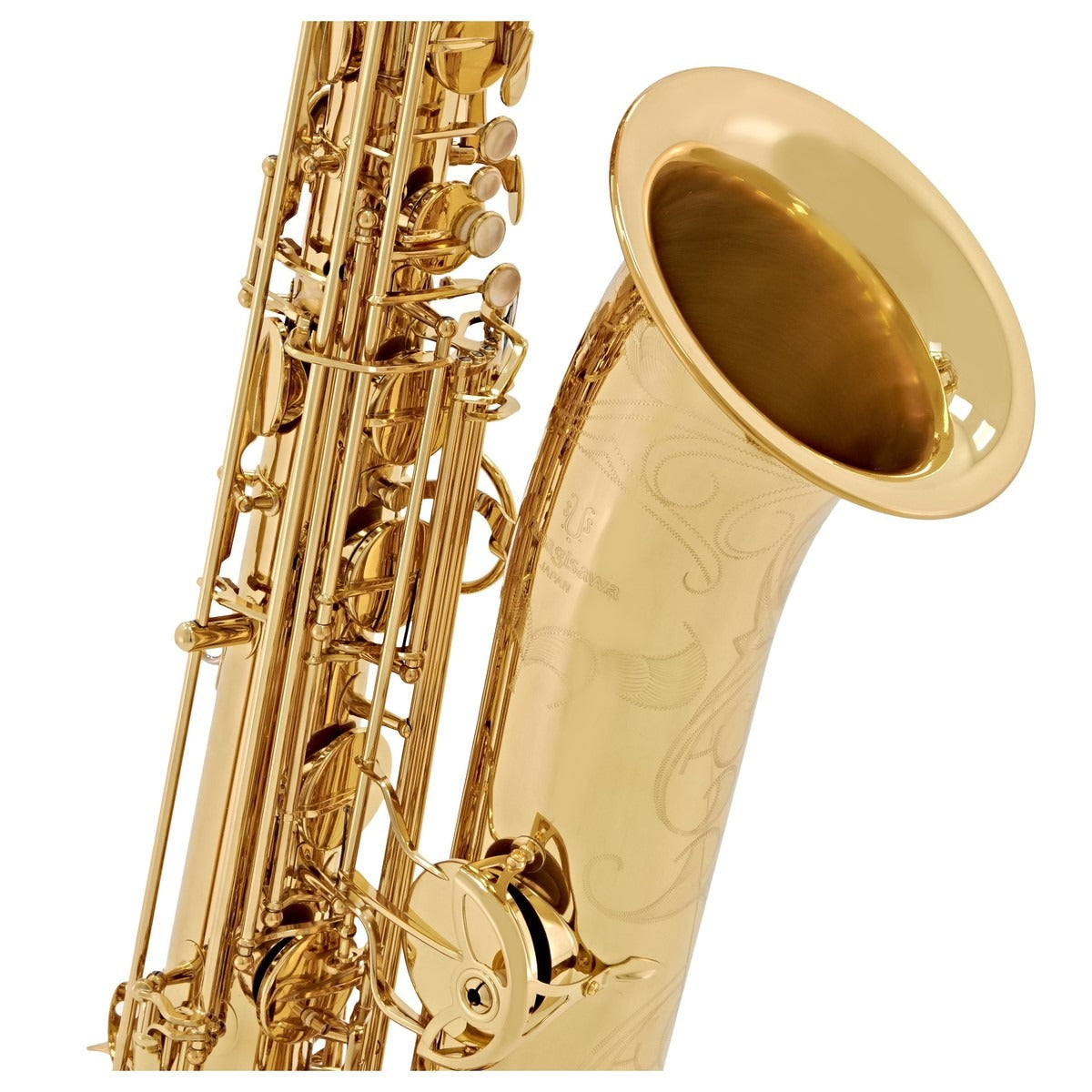 Kèn Saxophone Baritone Yanagisawa BWO10, Gold Lacquer