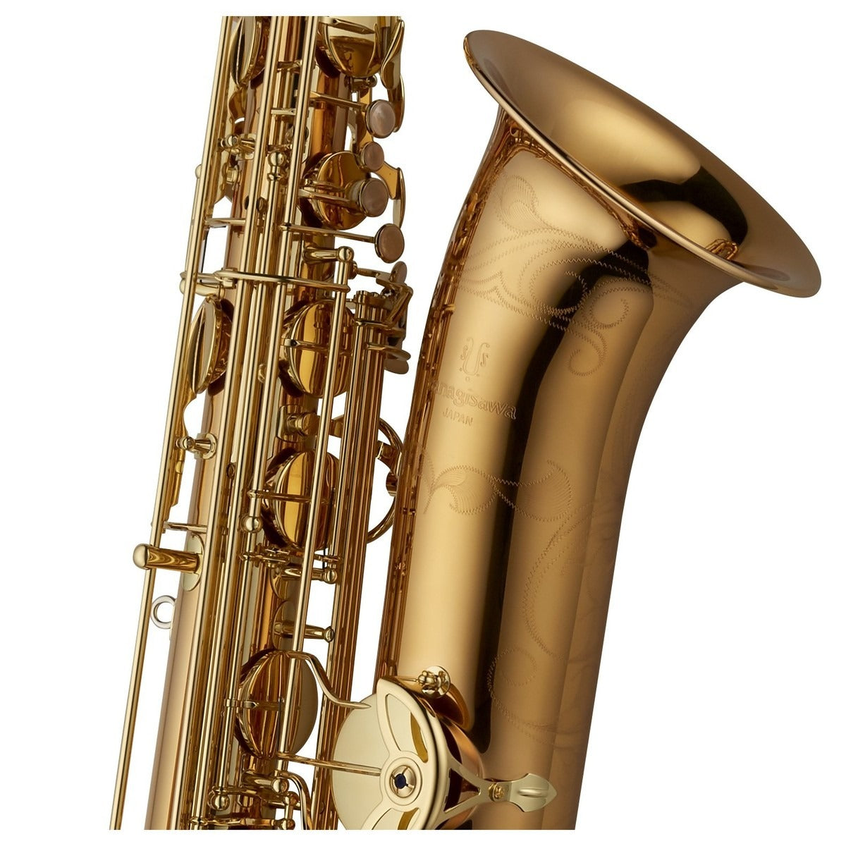 Kèn Saxophone Baritone Yanagisawa BWO20, Gold Lacquer