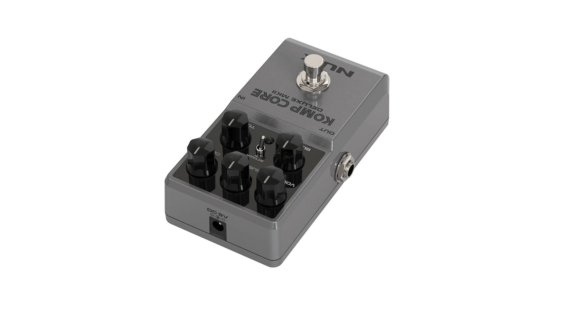 Pedal Guitar Nux Komp Core Deluxe MKII, Transparent Compressor Pedal