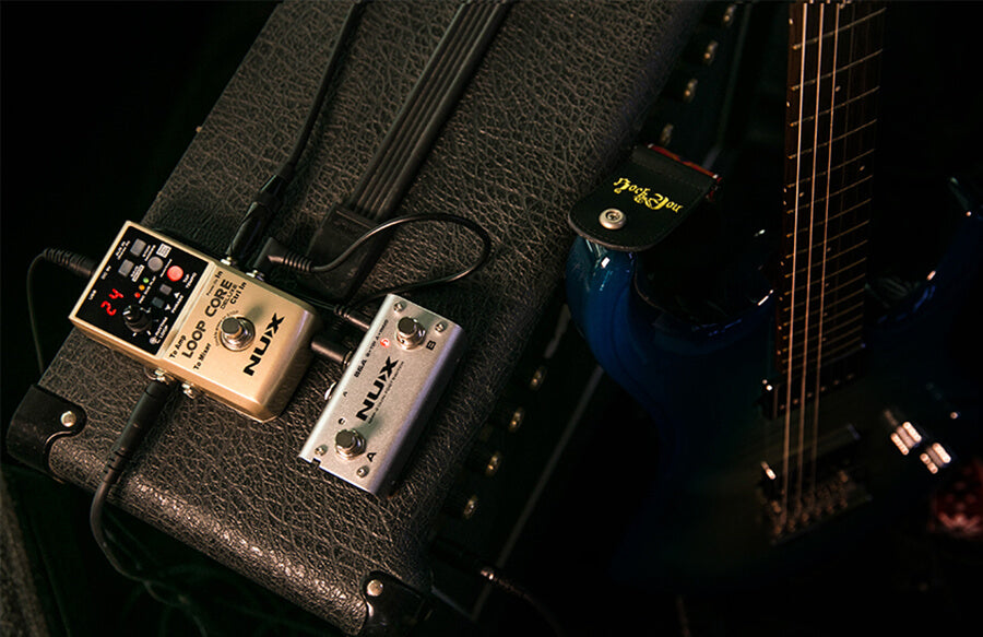 Pedal Guitar Nux Loop Core Deluxe, 24 bit Looper Pedal