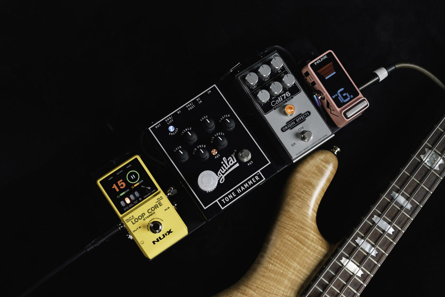 Pedal Guitar Nux Loop Core Stereo, Stereo Looper With MIDI Control