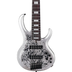 Guitar Bass Ibanez BTB25TH5 6-String Silver Blizzard Matt