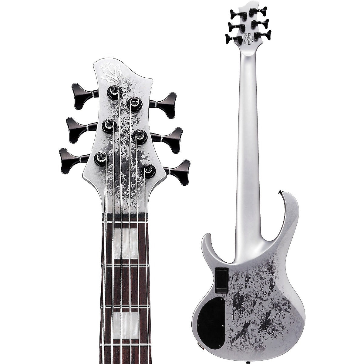 Guitar Bass Ibanez BTB25TH6 Silver Blizzard Matte