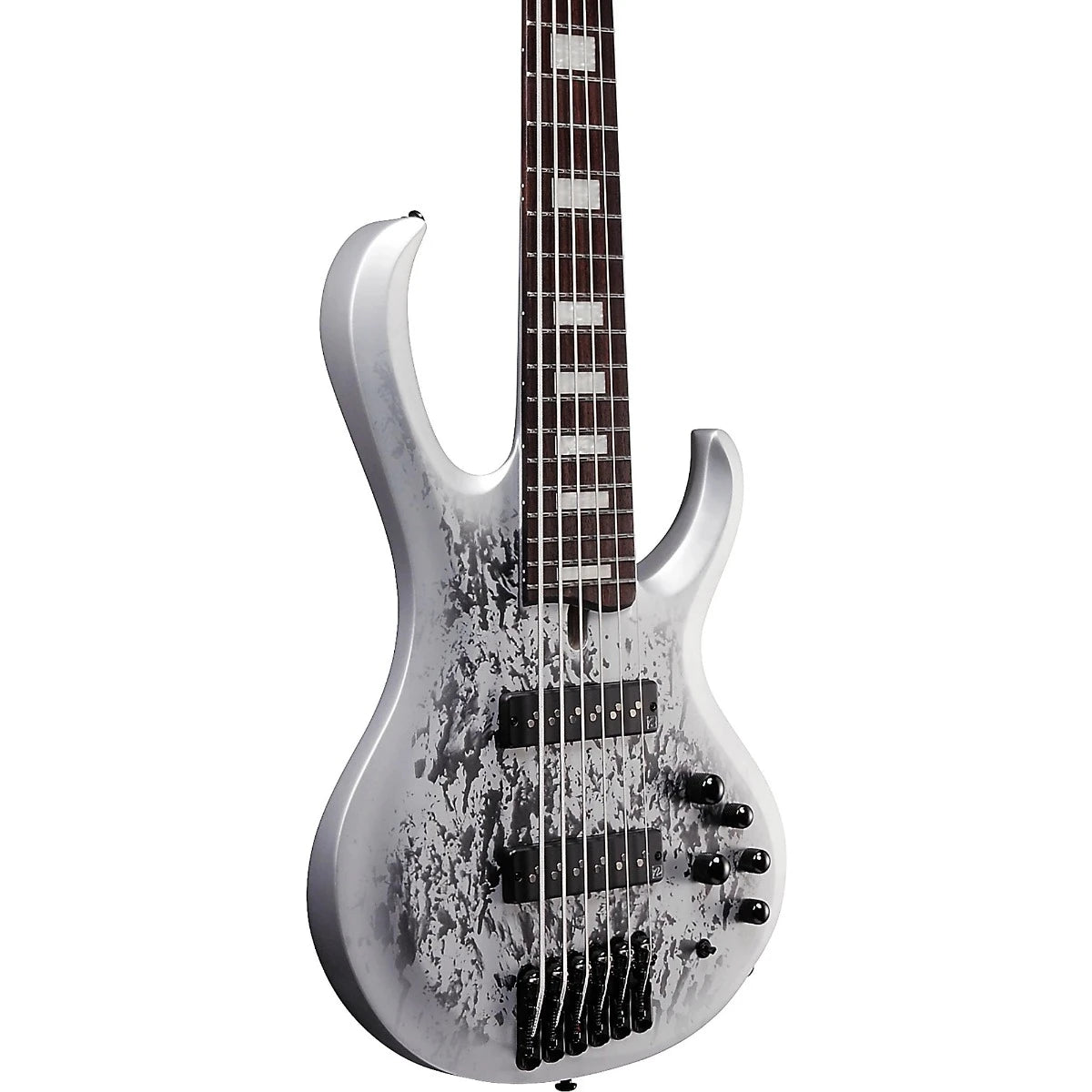 Guitar Bass Ibanez BTB25TH6 Silver Blizzard Matte