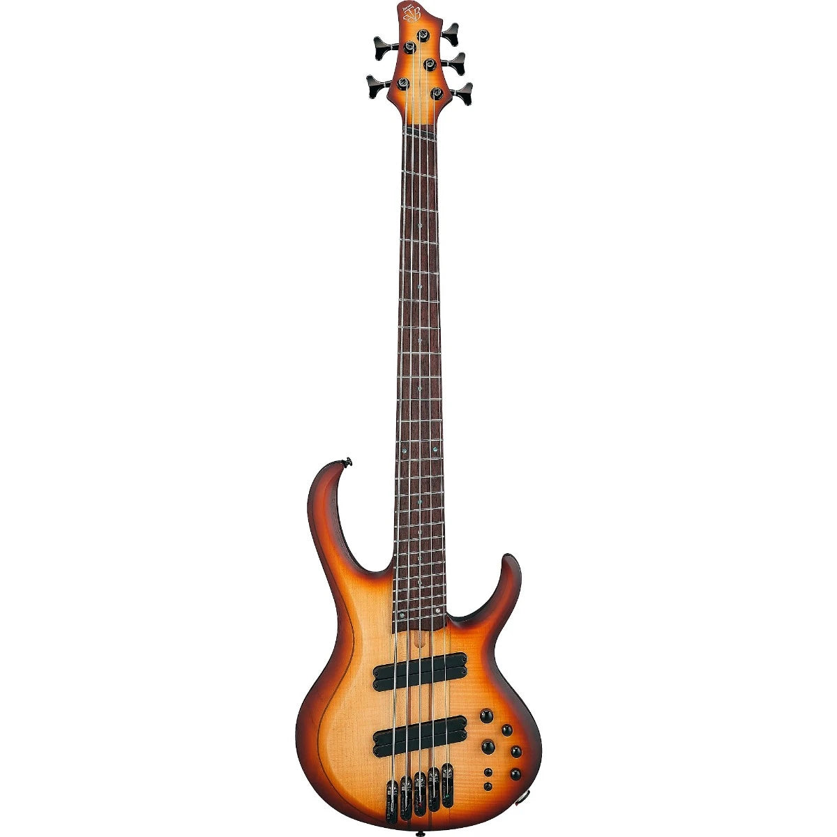 Guitar Bass Ibanez BTB705LM Natural Browned Burst Flat