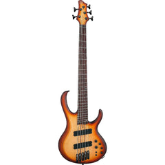 Guitar Bass Ibanez BTB705LM Natural Browned Burst Flat