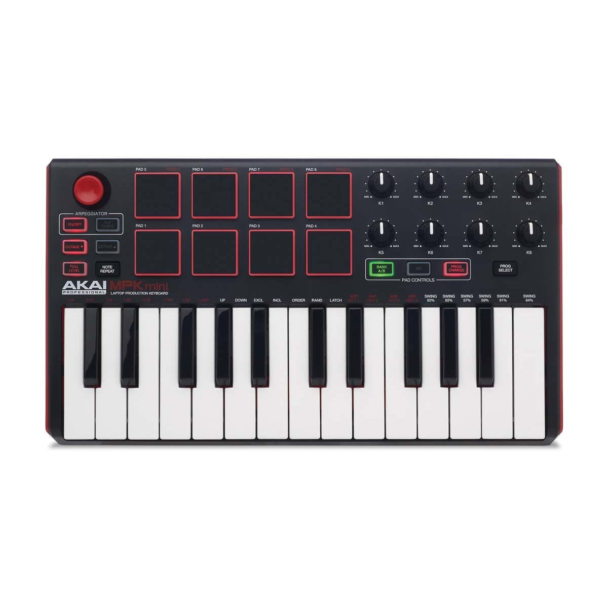 MIDI Keyboard Controller Akai MPK Mini MKII