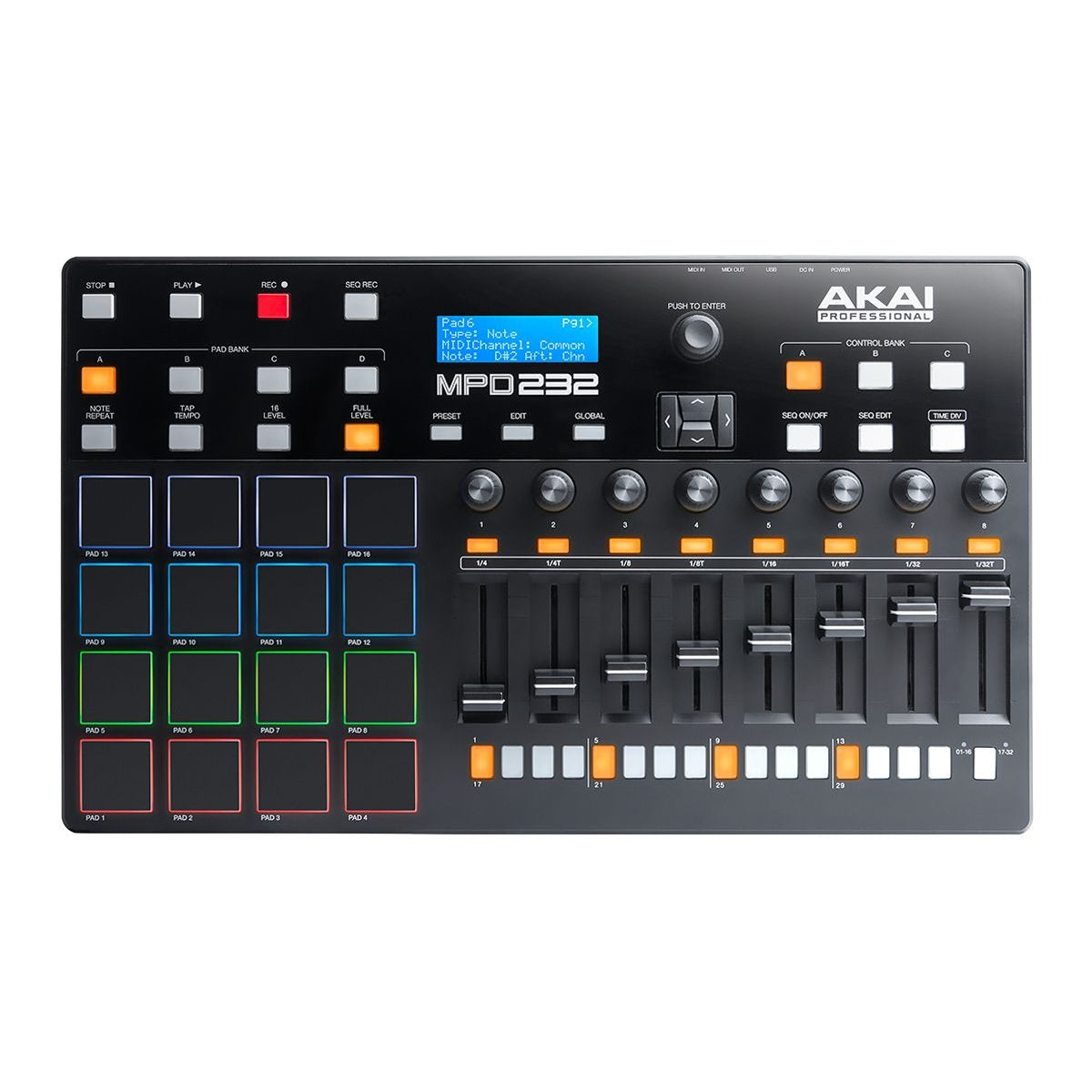 MIDI Pad Controller Akai MPD232