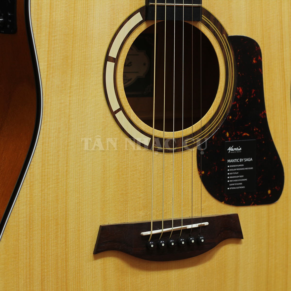 Đàn Guitar Acoustic Mantic GT1DCE