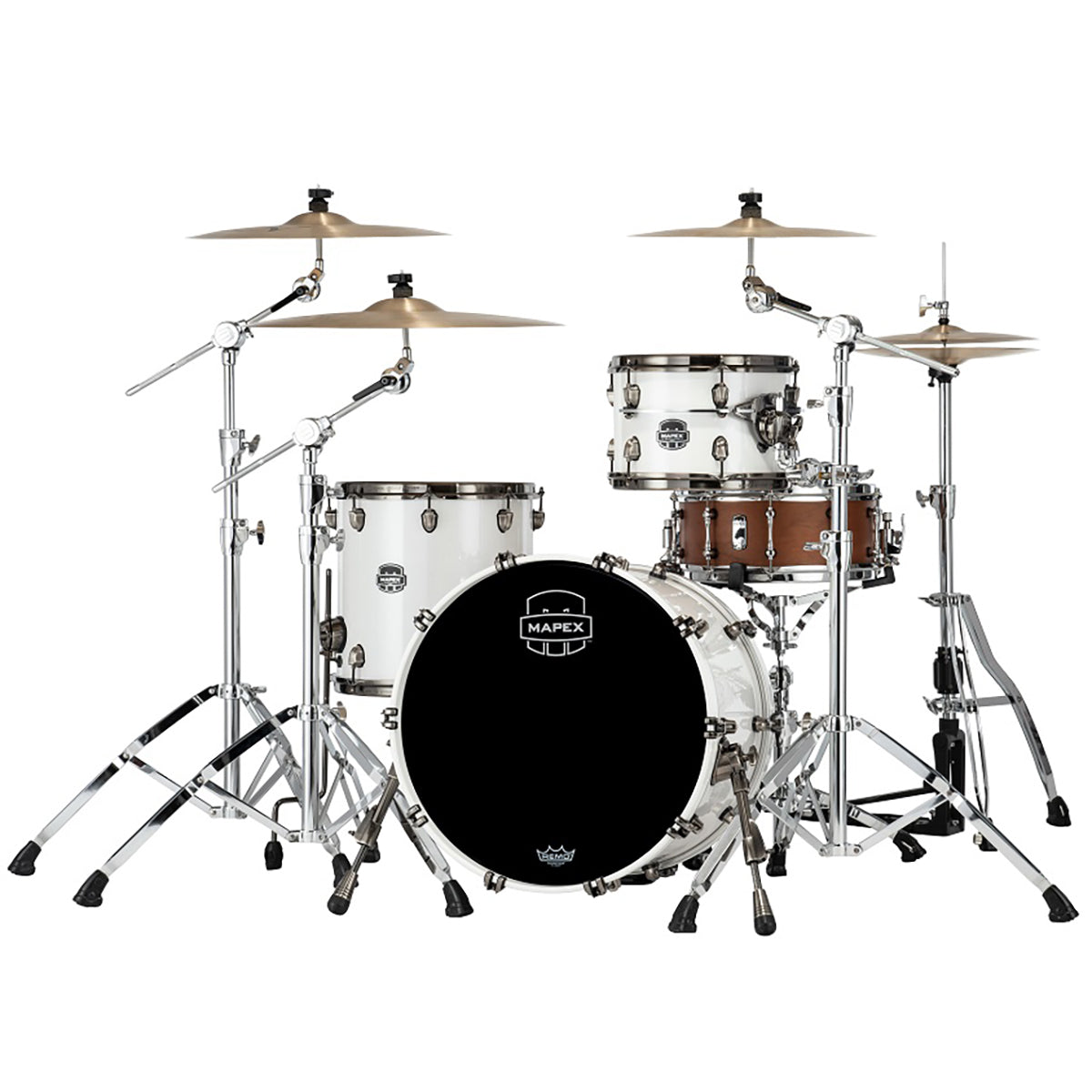 Trống Cơ Mapex Saturn Evolution Hybrid Config SE426XH Organic Rock 3-pc Shell Pack