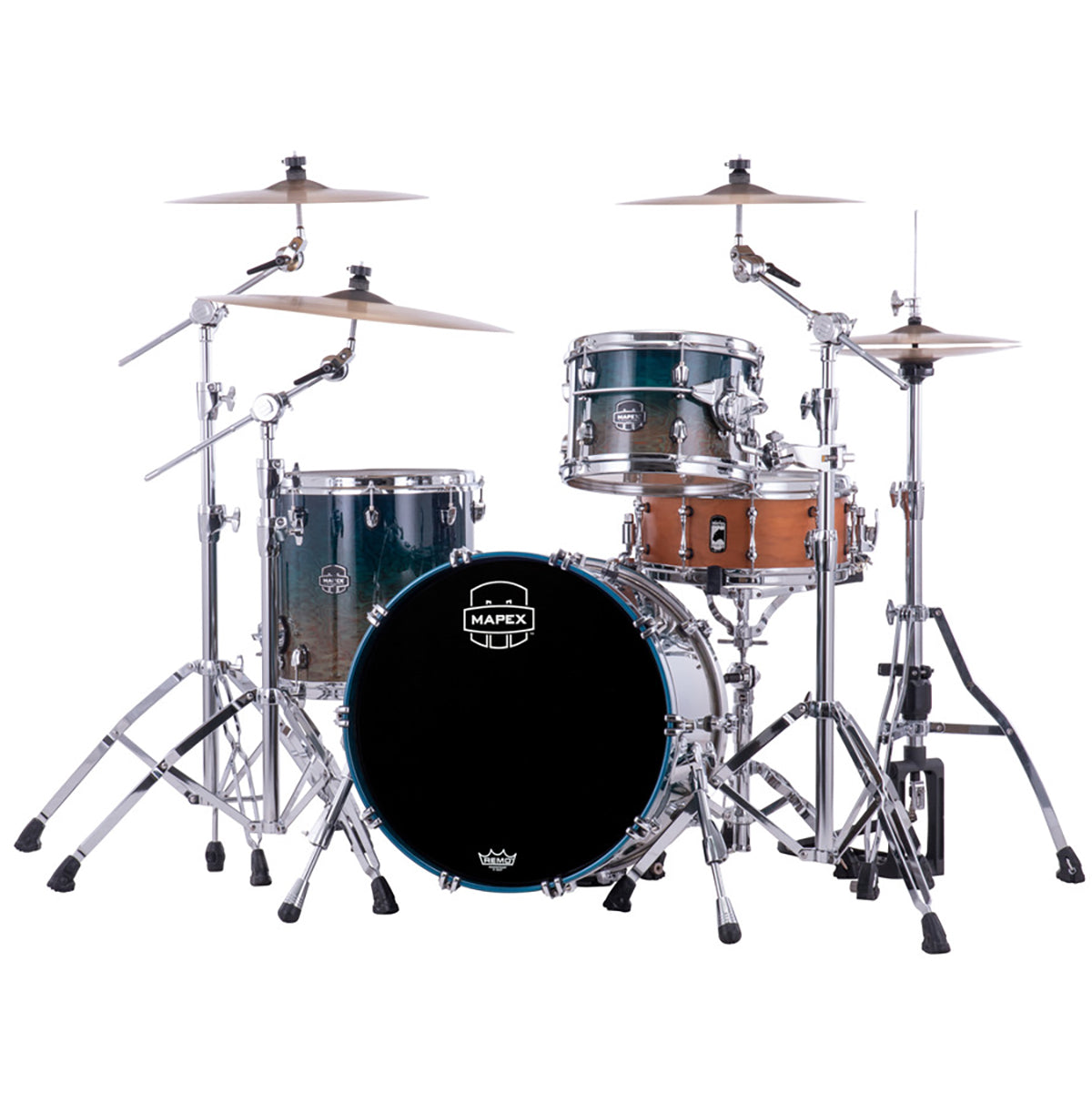 Trống Cơ Mapex Saturn Evolution Hybrid Config SE426XH Organic Rock 3-pc Shell Pack