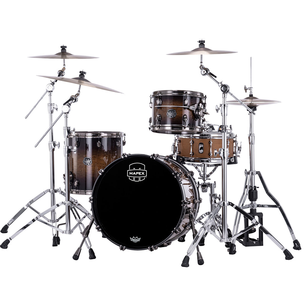 Trống Cơ Mapex Saturn Evolution Hybrid Config SE426XH Organic Rock 3-pc Shell Pack