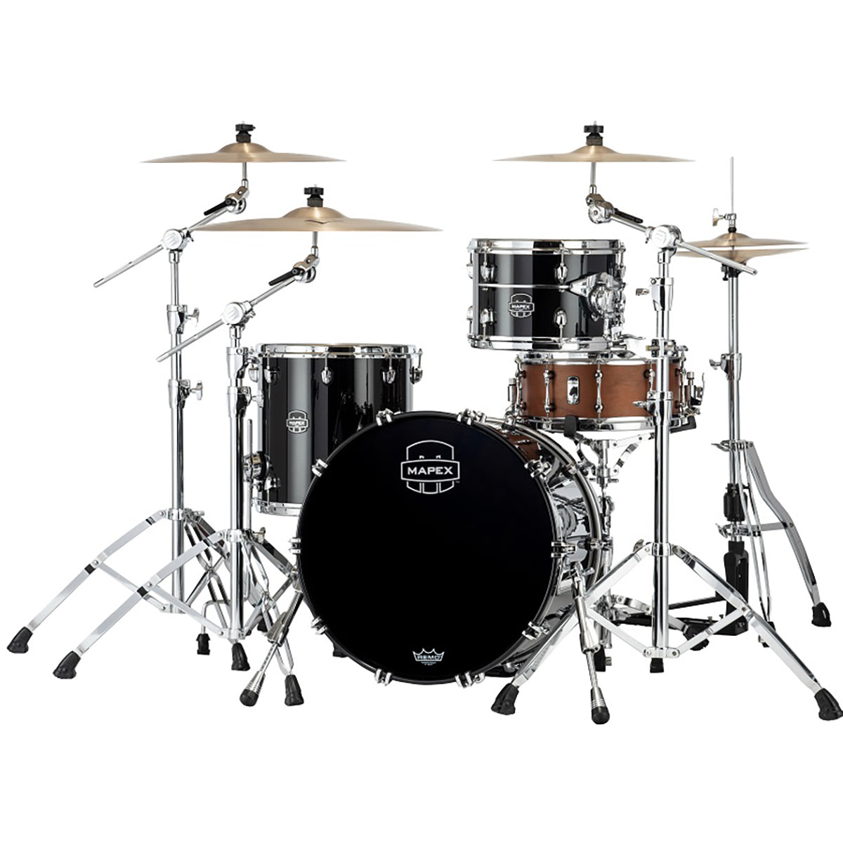 Trống Cơ Mapex Saturn Evolution Hybrid Config SE426XH Organic Rock 3-pc Shell Pack