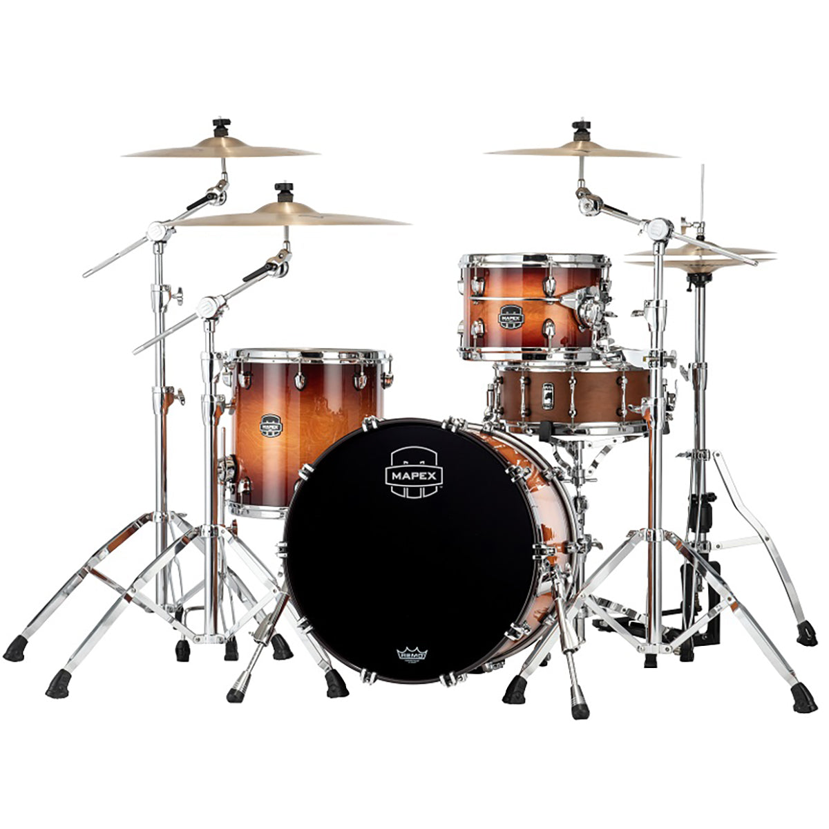 Trống Cơ Mapex Saturn Evolution Hybrid Config SE426XH Organic Rock 3-pc Shell Pack