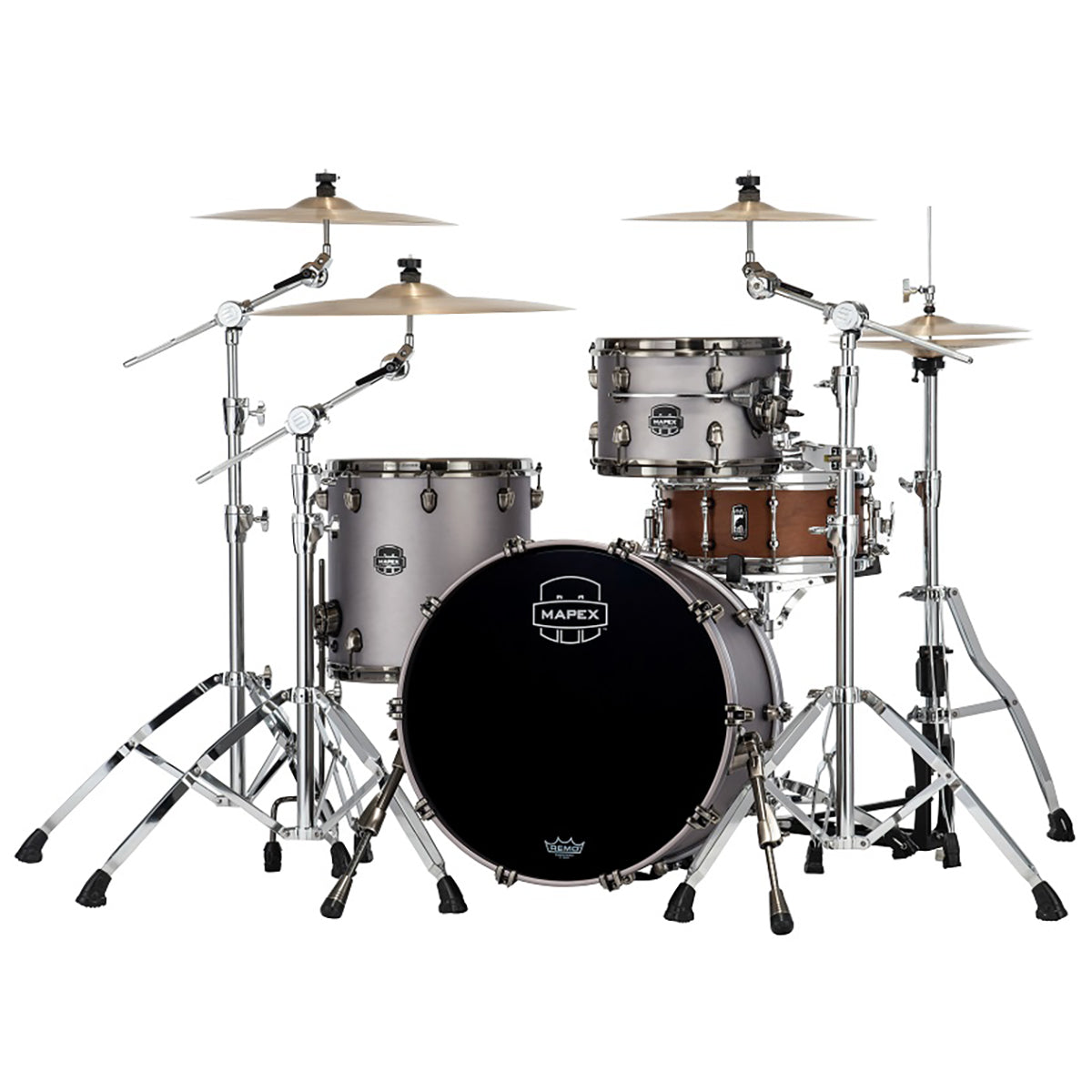 Trống Cơ Mapex Saturn Evolution Hybrid Config SE426XH Organic Rock 3-pc Shell Pack