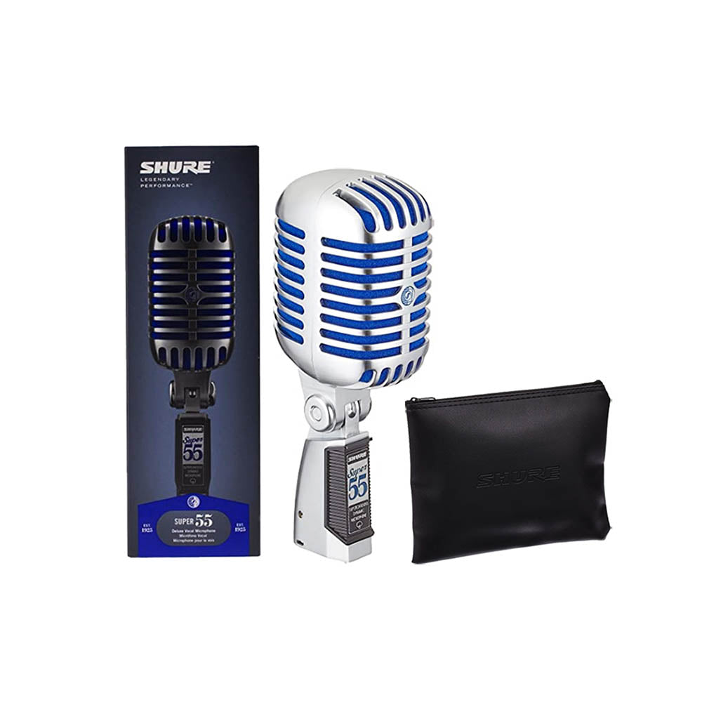 Micro Vocal Supercardiod Dynamic Shure Super 55