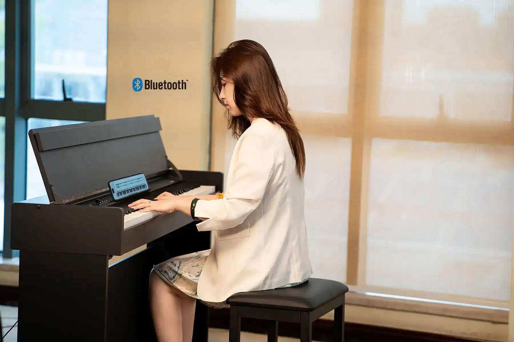 Đàn Piano Điện Nux NCK330, Black