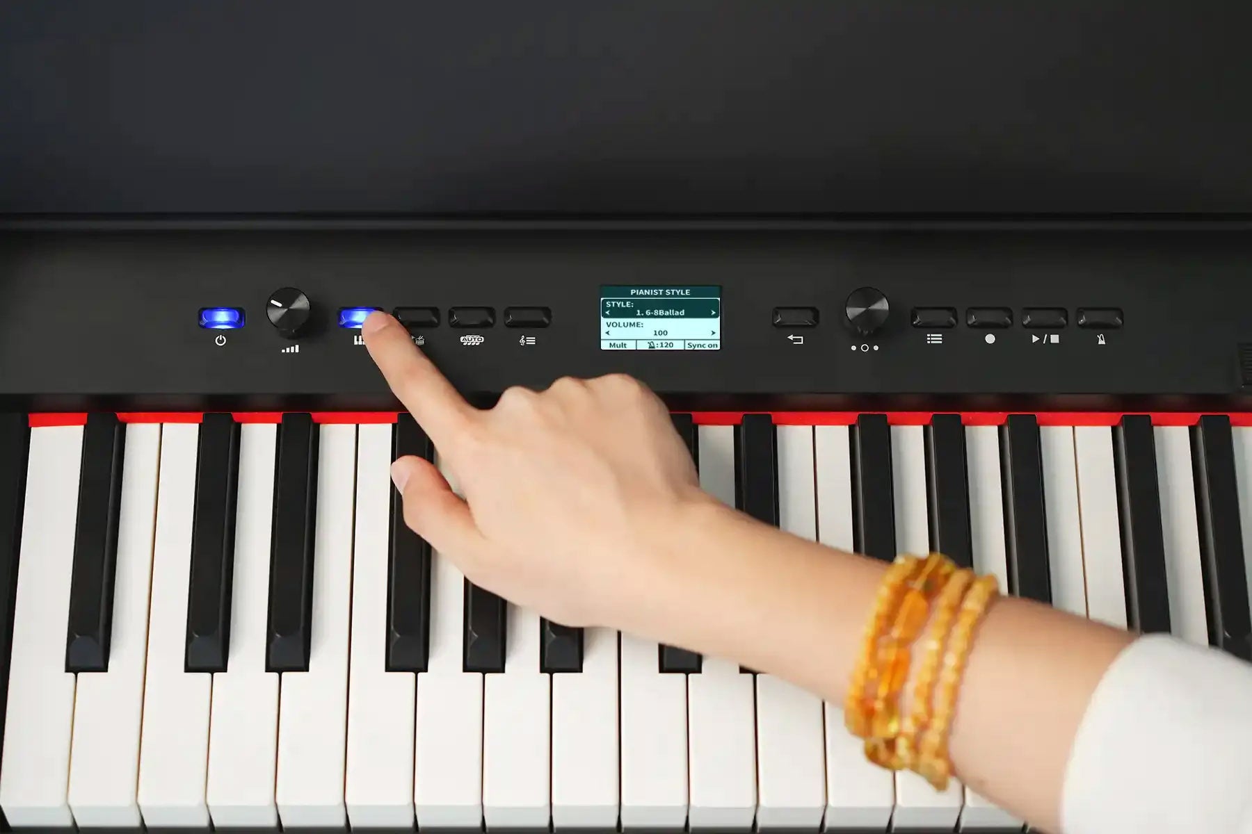 Đàn Piano Điện Nux NCK330, Black