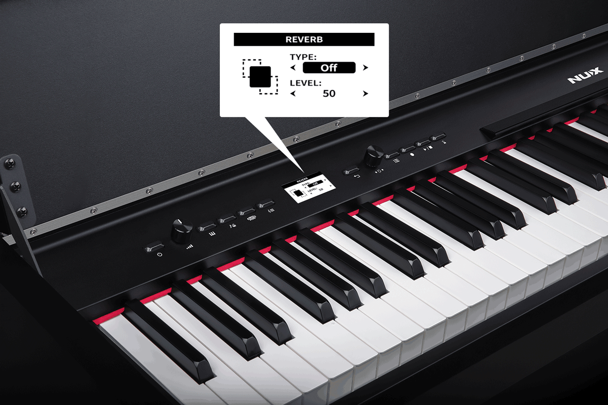 Đàn Piano Điện Nux NCK330, Black
