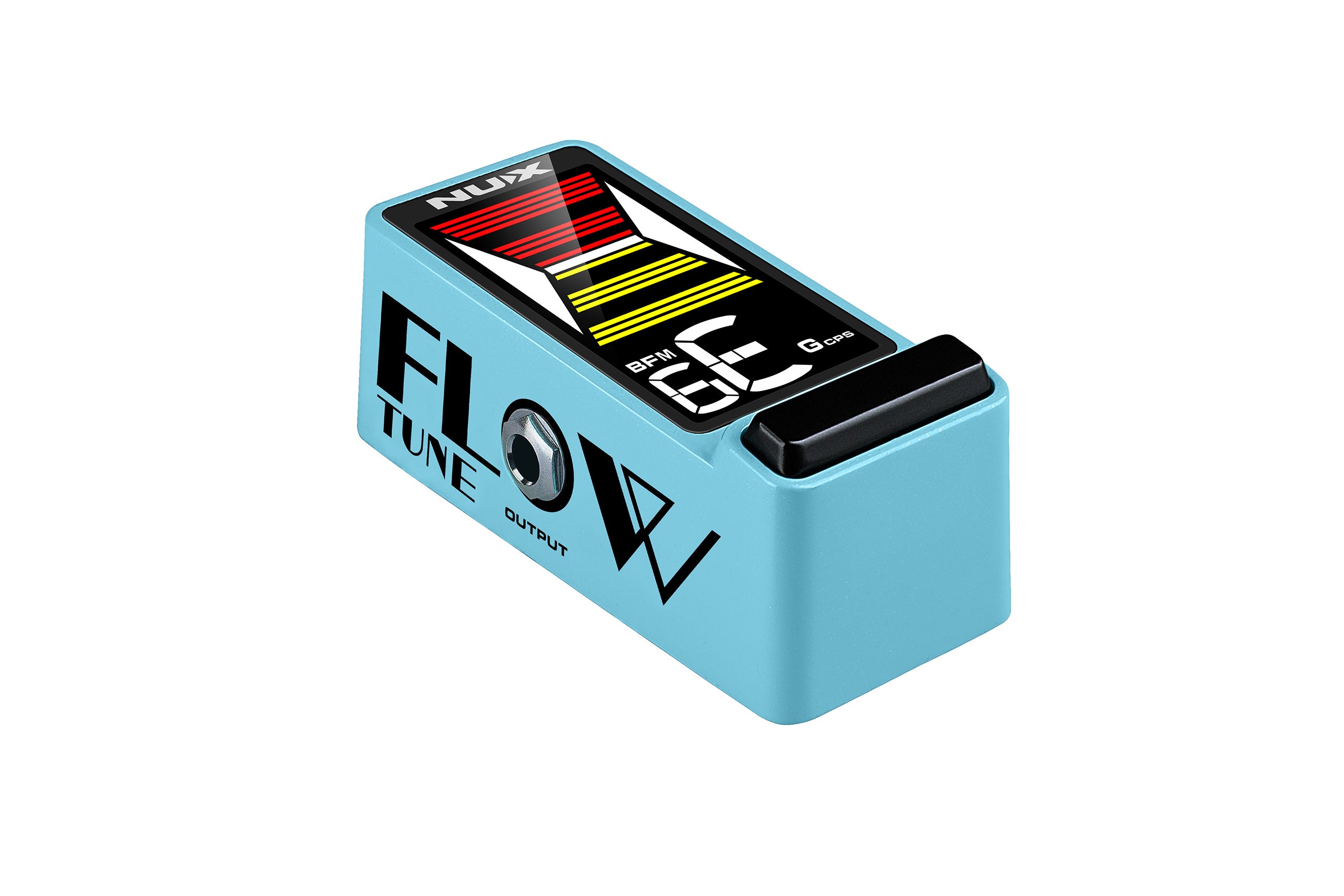 Pedal Guitar Nux Flow Tune MKII, Pedal Tuner, Blue