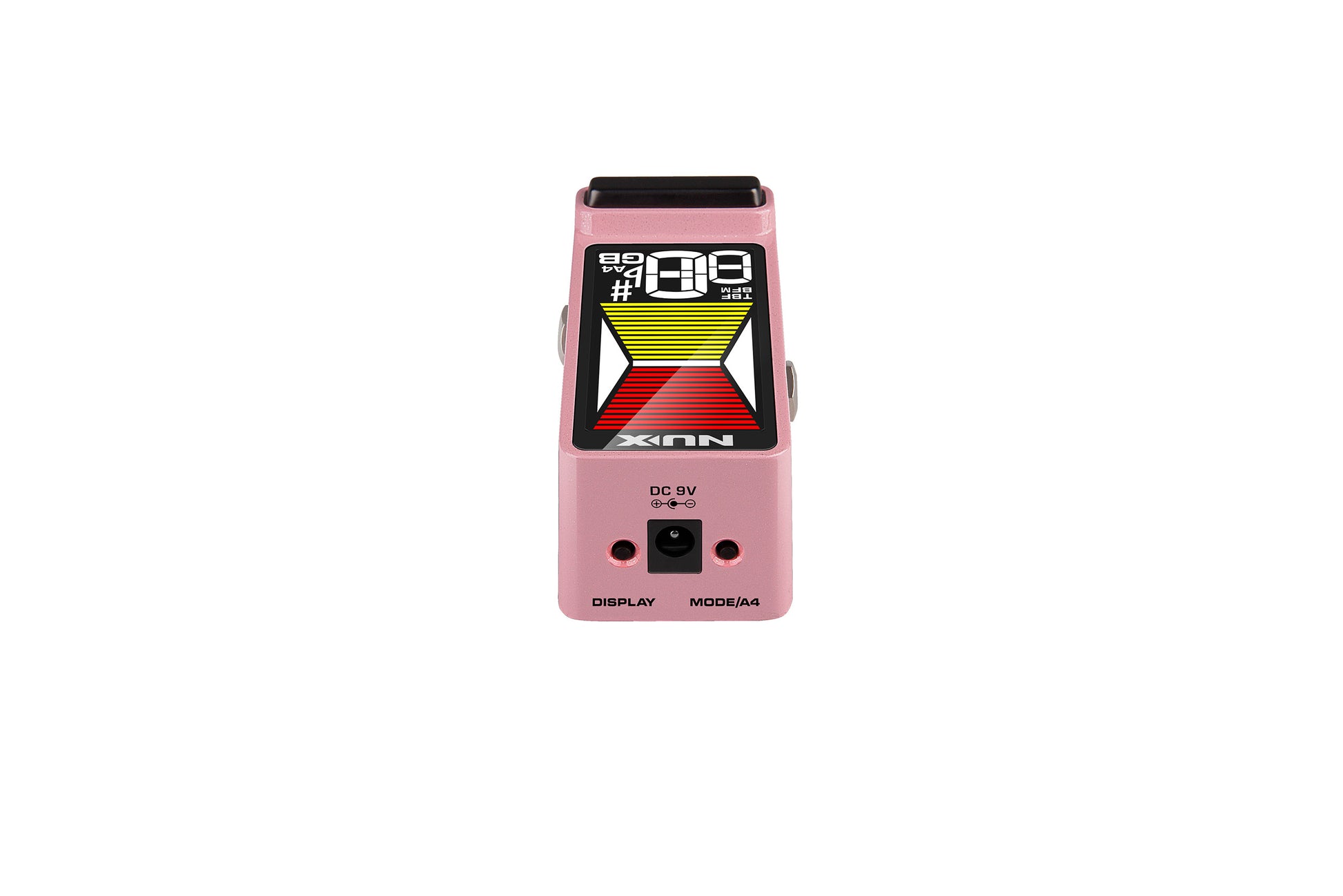 Pedal Guitar Nux Flow Tune MKII NTU3, Pedal Tuner, Pink