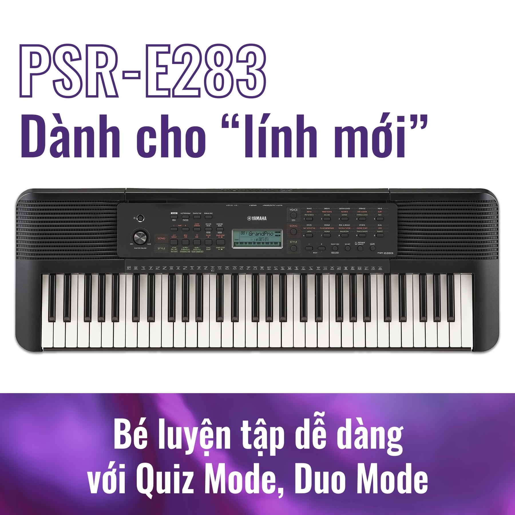 Đàn Organ Yamaha PSR E283