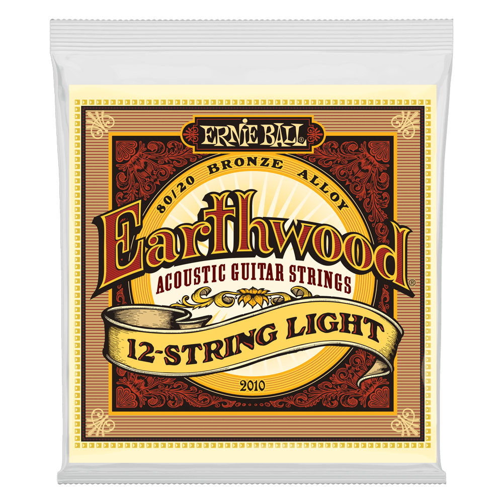 Dây Đàn Guitar Acoustic Ernie Ball Earthwood 80/20 Bronze - .009-.046 Light