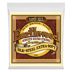 Dây Đàn Guitar Acoustic Ernie Ball Earthwood Silk and Steel Extra-Soft, 10-50