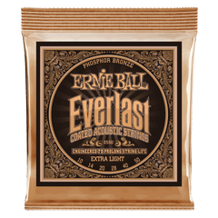 Dây Đàn Guitar Acoustic Ernie Ball Everlast Extra Light Coated Phosphor Bronze, 10-50