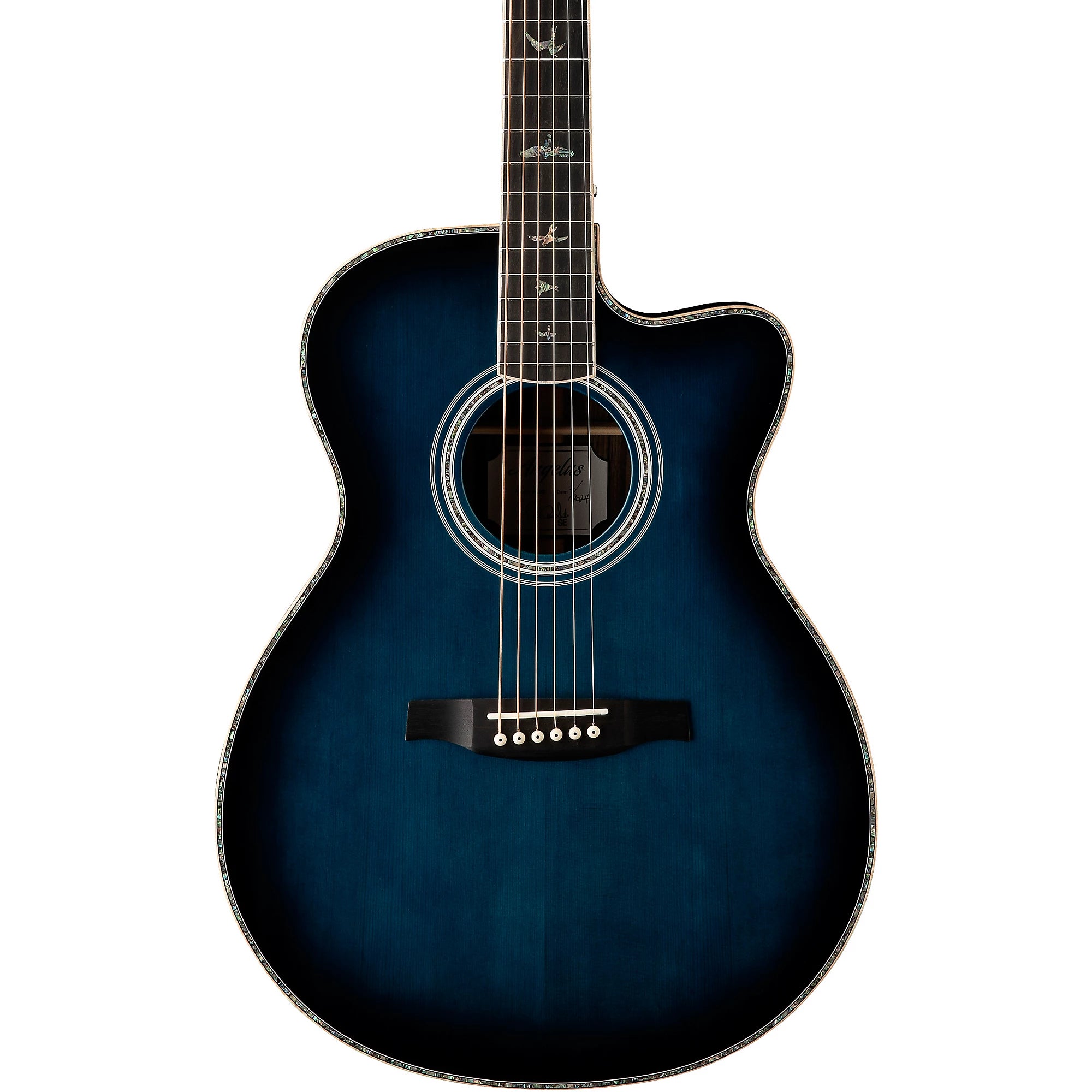 PRS SE A60 Angelus Acoustic-electric Guitar - Cobalt Blue Burst - Tân Nhạc Cụ