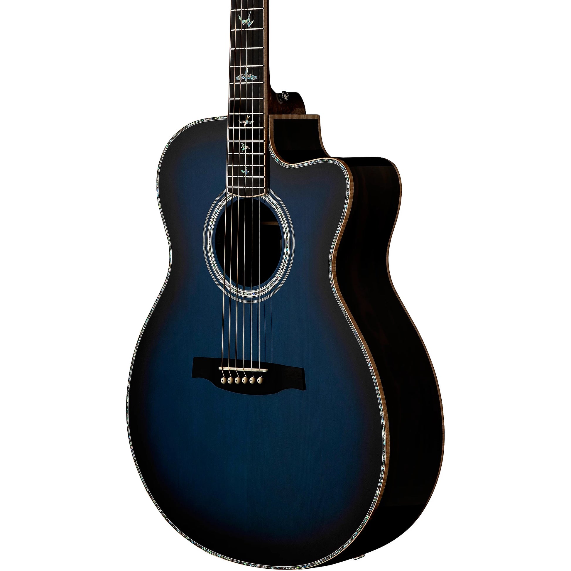 PRS SE A60 Angelus Acoustic-electric Guitar - Cobalt Blue Burst - Tân Nhạc Cụ