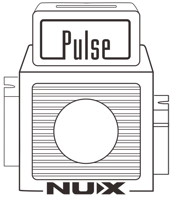 Pedal Guitar Nux Pulse NSS4, Mini IR Loader