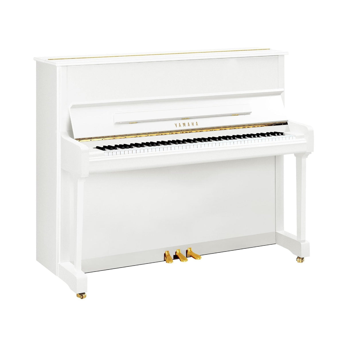 Đàn Piano Cơ Upright Yamaha P121, Polished White