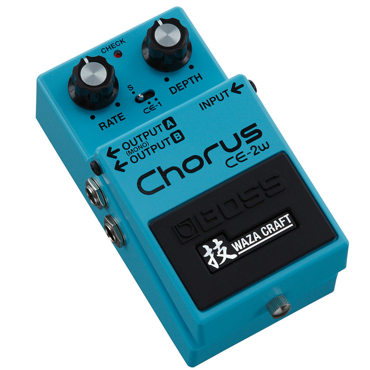 Pedal Guitar Boss CE2W, Chorus Waza Craft