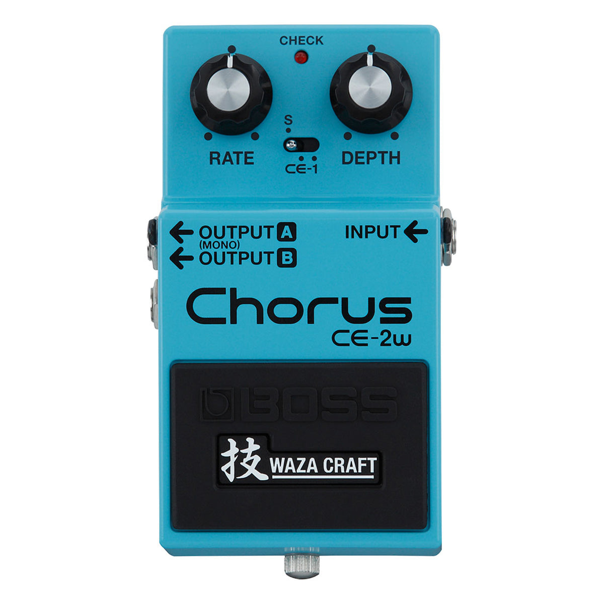 Pedal Guitar Boss CE2W, Chorus Waza Craft